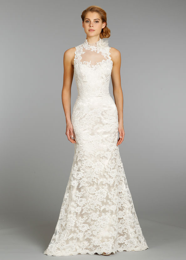 Jim Hjelm Lace Wedding Dress