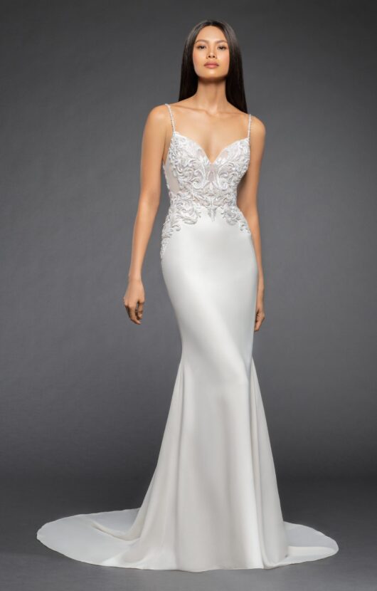3852 Elena Wedding dress - Wedding Atelier NYC Lazaro - New York City  Bridal Boutique