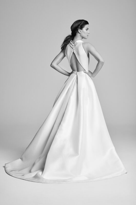 Swanson Wedding Dress - Wedding Atelier NYC Suzanne Neville - New York ...