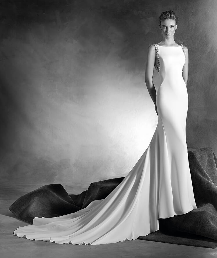 Nelly Wedding Dress - Wedding Atelier NYC Pronovias - New York City ...