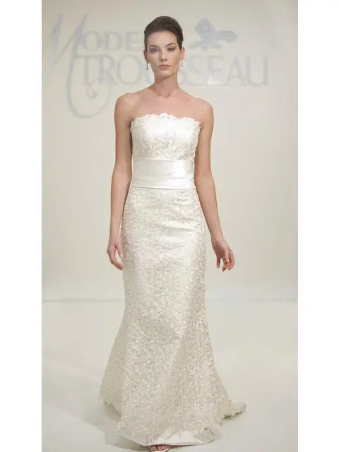 Gizelle Wedding Dress - Modern Trousseau - Wedding Atelier NYC New York