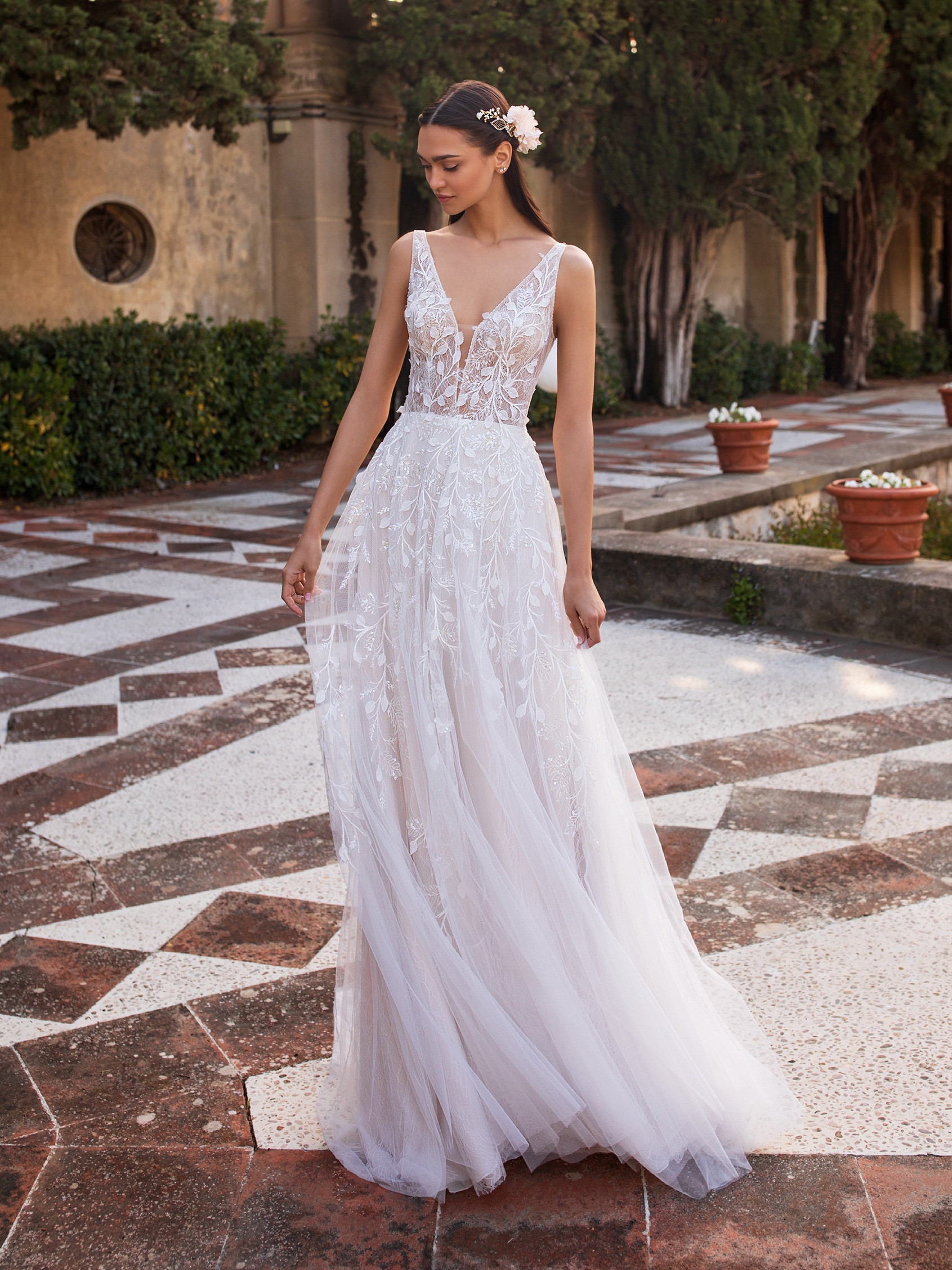 Octavia Wedding Dress - Wedding Atelier NYC Pronovias - New York City Bridal  Boutique