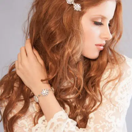 Tuscany headpiece by Justine Couture