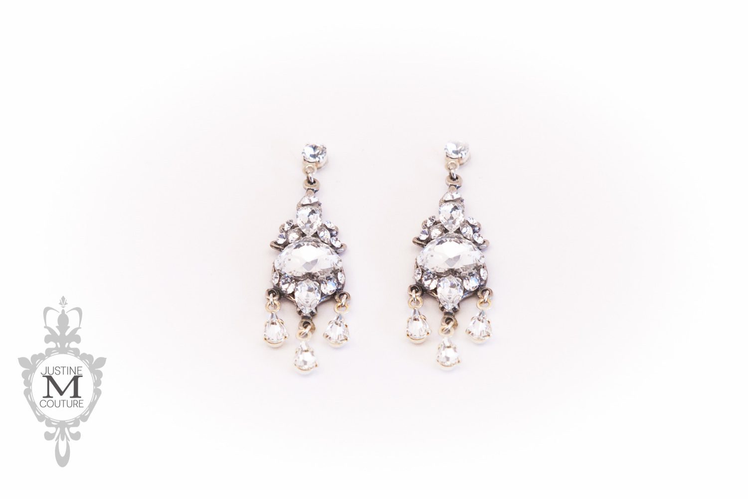 Chelsea earrings by Justine Couture
