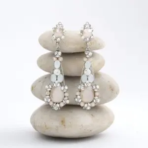 Charlize earrings by María Elena