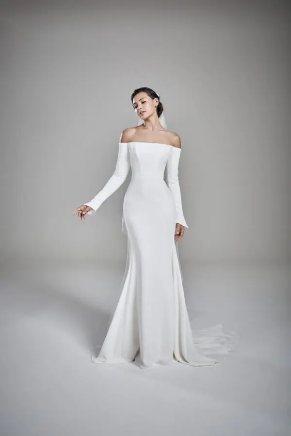 Abigail Wedding Dress - Wedding Atelier NYC Suzanne Neville - New York City Bridal Boutique Abigail Wedding Dress - Wedding Atelier NYC Suzanne Neville - New York City Bridal Boutique