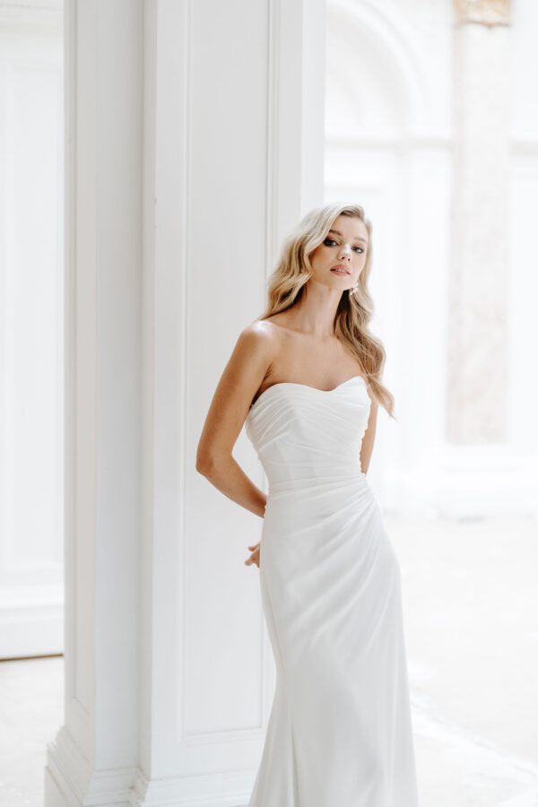rosewood color bridesmaid dresses Rosalie Tulle Convertible Dress main image 0