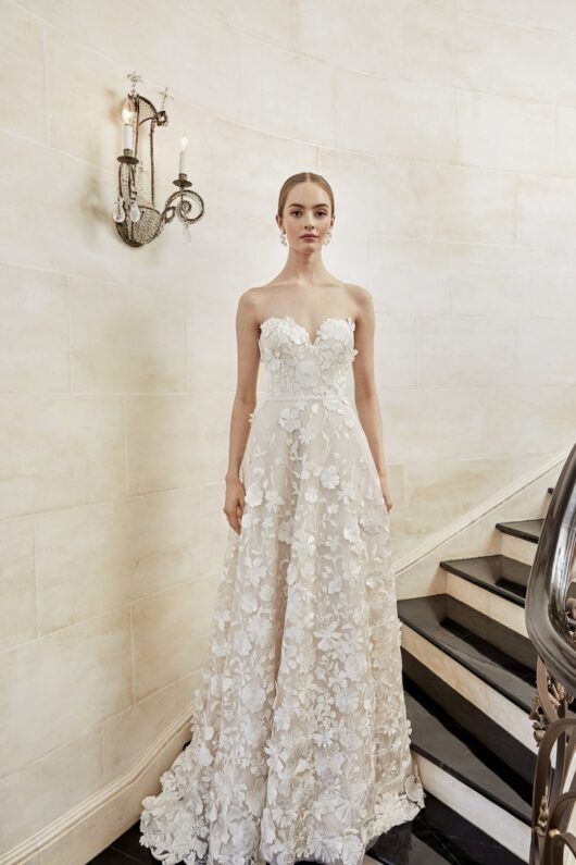 Paisley Wedding Dress - Wedding Atelier NYC Sareh Nouri - New York City  Bridal Boutique