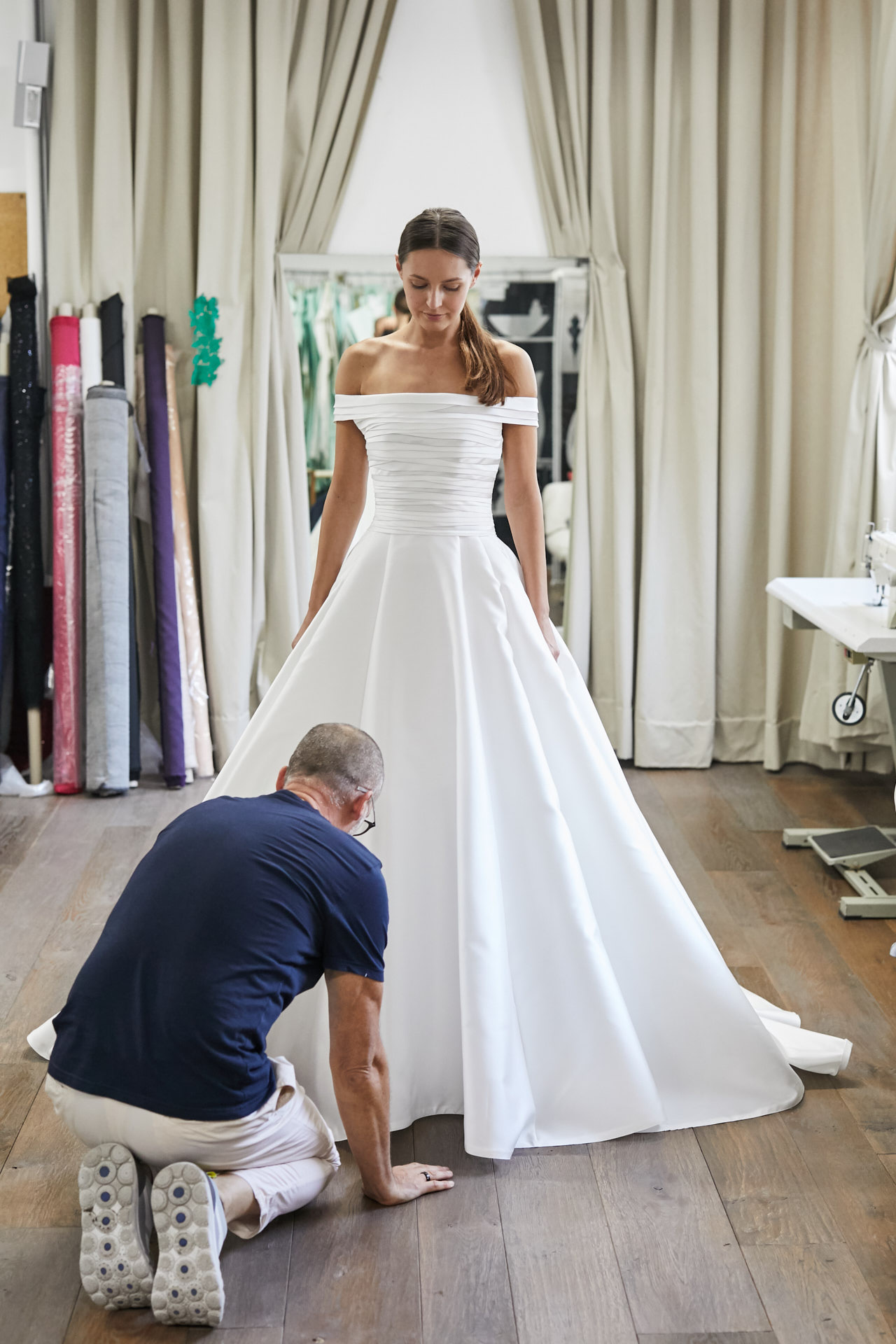 Makari Wedding Dress - Wedding Atelier NYC - Peter Langner New York City  Bridal Boutique