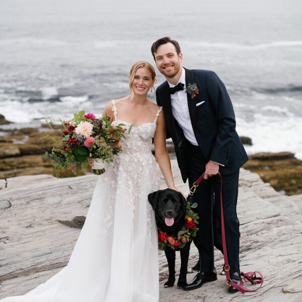 Robyn & Matt Wedding Atelier Real Bride - Estee Couture Galia Wedding Dress – Romantic A-Line Bridal Gown With Natural Waist, Sweetheart Neckline, Off the Shoulder, Embellished Illusion, Back Details, Lace Fabric.