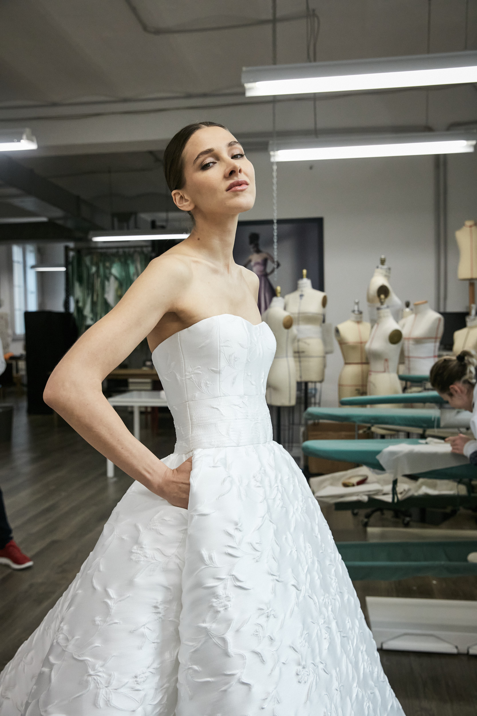 Camilla Wedding Dress Wedding Atelier NYC Peter Langner New York City Bridal Boutique