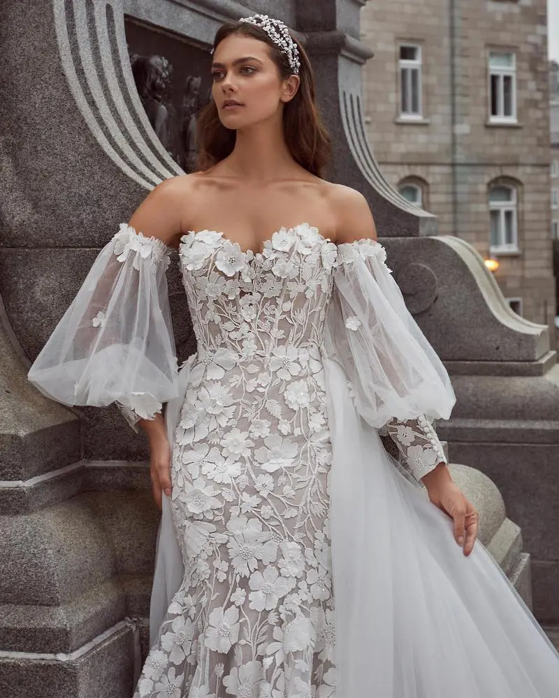 124121 Wedding Dress - Wedding Atelier NYC - Calla Blanche New York City  Bridal Boutique