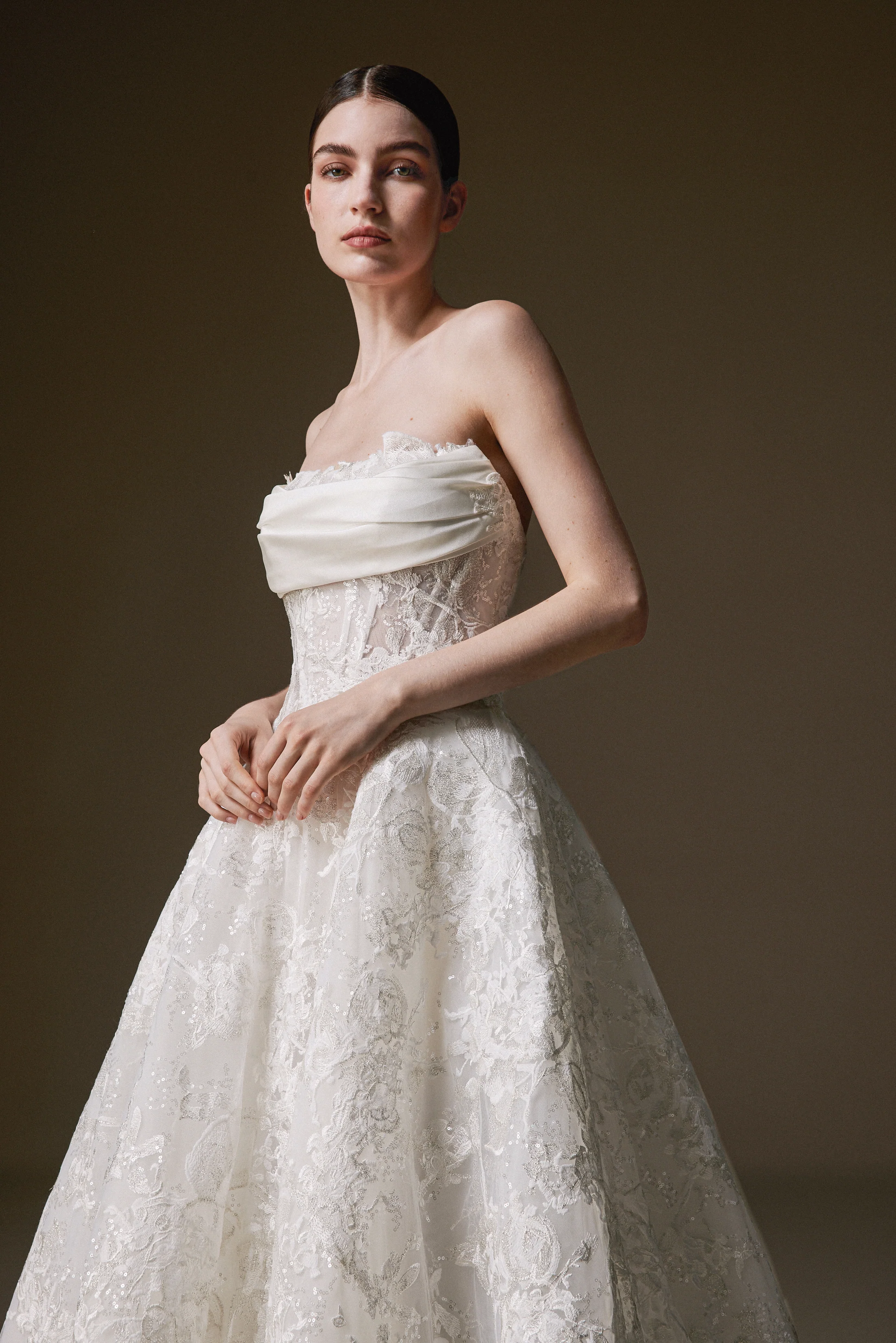 Clementine Wedding Dress - Wedding Atelier NYC - La Premiere New York City Bridal Boutique Clementine Wedding Dress - Wedding Atelier NYC - La Premiere New York City Bridal Boutique
