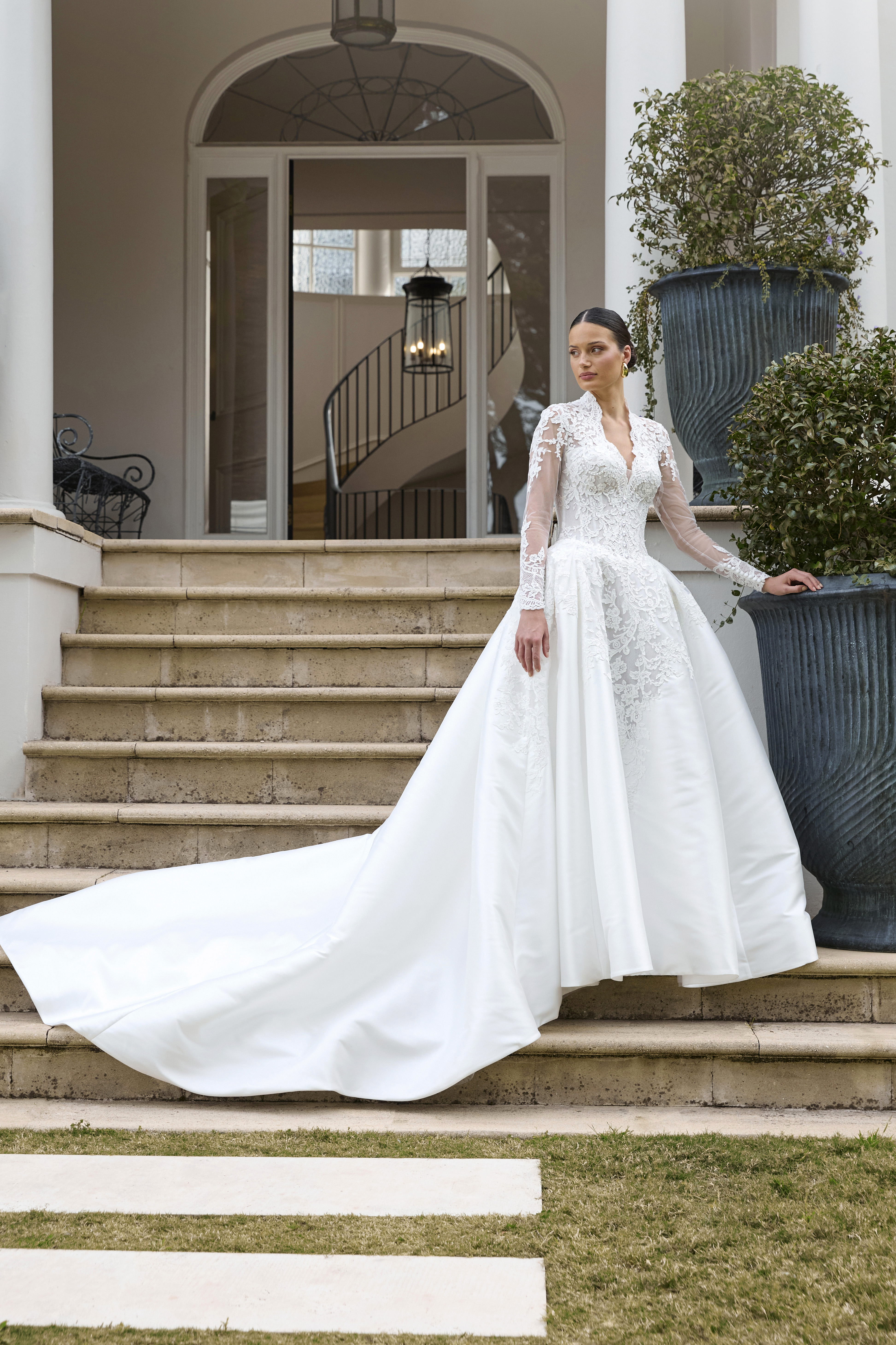 Catalina Wedding Dress - Wedding Atelier NYC - La Premiere New York City Bridal Boutique Catalina Wedding Dress - Wedding Atelier NYC - La Premiere New York City Bridal Boutique