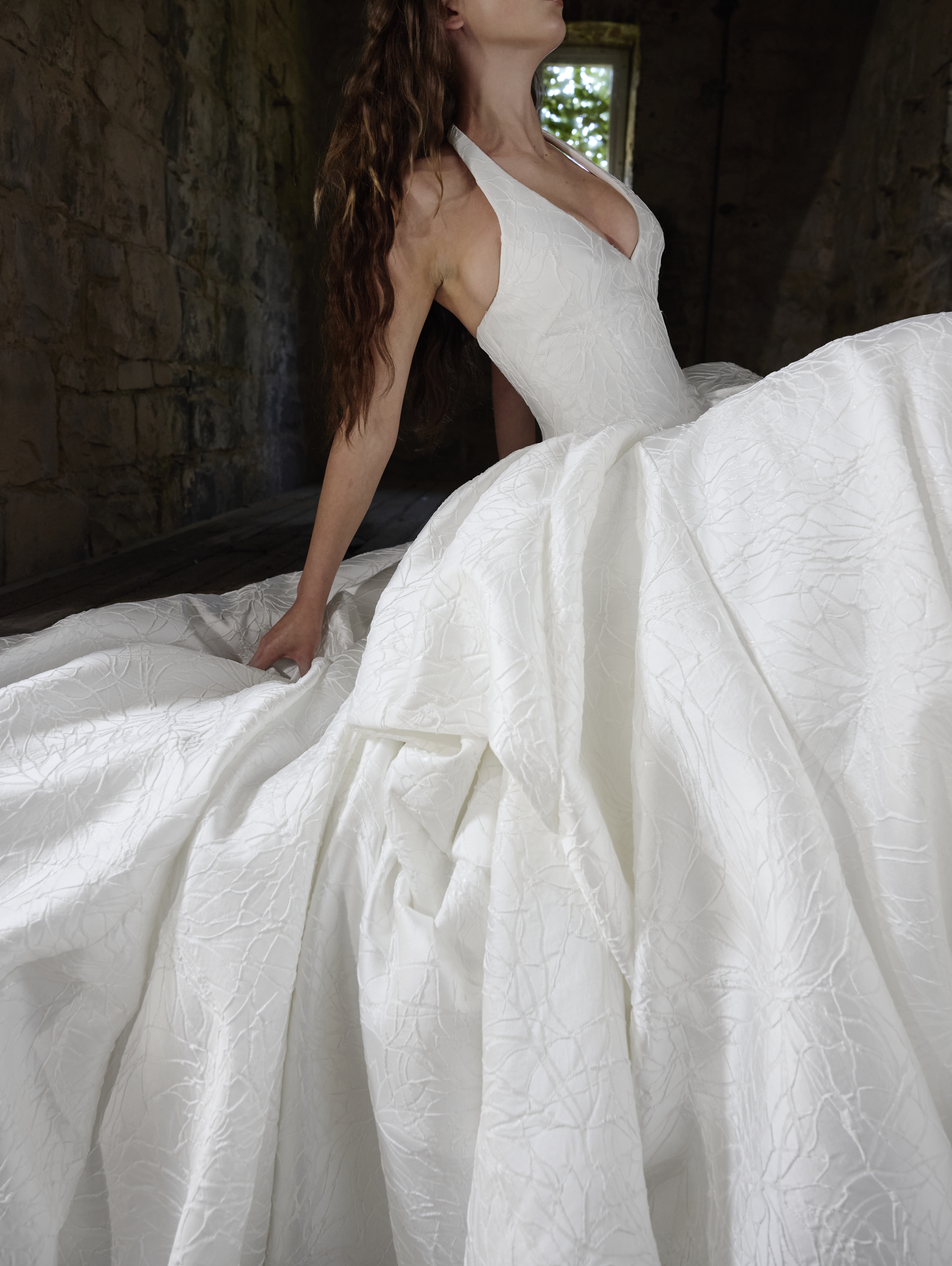 Shehzerin Batha Elysian Wedding Dress - Dress CloseUp