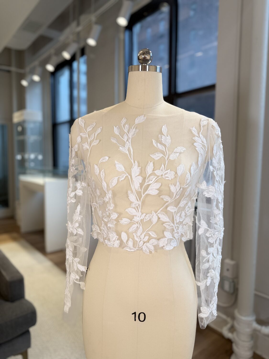 Wedding Atelier Private Collection LEAFY LS Jacket