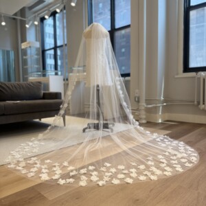 Wedding Atelier Private Collection Flowers 108" Veil