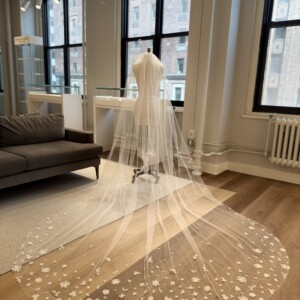Wedding Atelier Private Collection Jodi 108-3D Flowers Veil