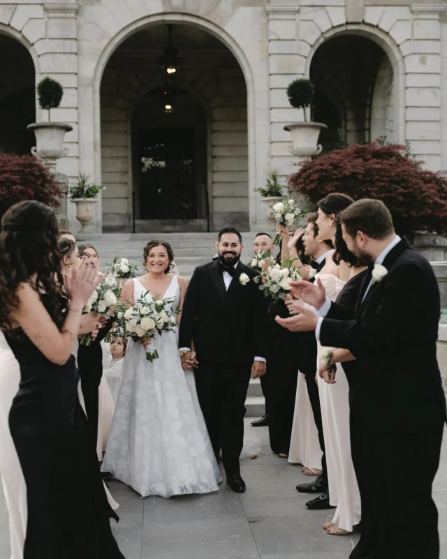 R E A L  W E D D I N G  O F  D A Y ! 🤩💫✨

Today’s Real Wedding of the Day features our gorgeous couple, Stephany & Jake, who celebrated their wedding at the stunning Elkins Estate.

Our beautiful #weddingateliernycbride looked absolutely radiant in her “Willow” dress by @suzanneneville. 🌸🌸

Stephanie told us about their wedding day: 

“For our wedding, we wanted it to feel elegant, enchanting, and personal, full of magical details and unforgettable moments….”

“Getting to spend every moment of it together, and getting to spend the weekend staying in a stunning mansion with all of our loved ones. We even had old photos of our families adorning the library shelves to make it feel as though the Estate was ours and we were hosting the finest ball of the season!

My favorite part was finally getting to wear my gorgeous Susanne Neville dress, and dance to music from our string quartet, who played us down the aisle to my favorite classical songs and enchanted the party with pop covers and played alongside the DJ on the dance floor!”

Bride: @stephn_perez
Groom: @jakennotstirred
Wedding dress boutique: @weddingatelier_nyc
Wedding dress designer: @suzanneneville
Tuxedo: @wearecadrae 
Photographer: @helenaraju_love @anna.panutsa 
Venue: @elkinsestate
Hair: @emboldenedbycait @emboldenedhairartistry
Makeup: @glam_bygabby @_artistryby.abby
Florist: @atoeevents
Music: @onlywithesq

#weddingateliernyc #weddingateliernycbride #suzanneneville #suzannenevillebride