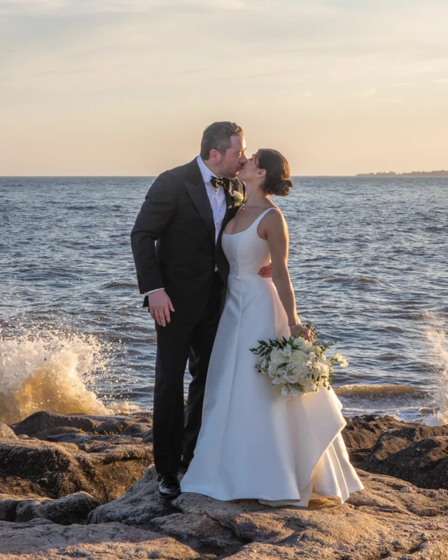 R E A L  W E D D I N G  O F  T H E  D A Y !✨💫🤩

Our #weddingateliernycbride Danielle looked absolutely beautiful on her wedding day in the ‘Allinia’ by Pronovias dress, paired with a Wedding Atelier Private Collection veil. a combination that felt effortlessly romantic and so perfectly her.

The couple celebrated their special day at the stunning Madison Beach Hotel in Madison, CT, and honestly the open water backdrop, the breeze, and that veil. 

These photos are something else. Wishing you both a lifetime of love and happiness. 🌊🤍✨

Bride: @_d_elle_ 
Wedding dress boutique: @weddingatelier_nyc 
Wedding dress designer: @pronovias 
Photos: @chrisdevlinphotography
Hair & Makeup: @simplygorgeousbyerin 
Florist: @littlebloomsfloral 
Venue: @madisonbeachhotel 
String Instruments: @modernstrings 
Officiant/Dj: @powerstationevents_weddings 
Tux: @suitsupply

#weddingateliernyc #pronovias #pronoviasbride #ctwedding